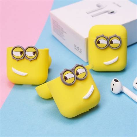 yellow protective silicone cover  airpods case airpod case airpods case case