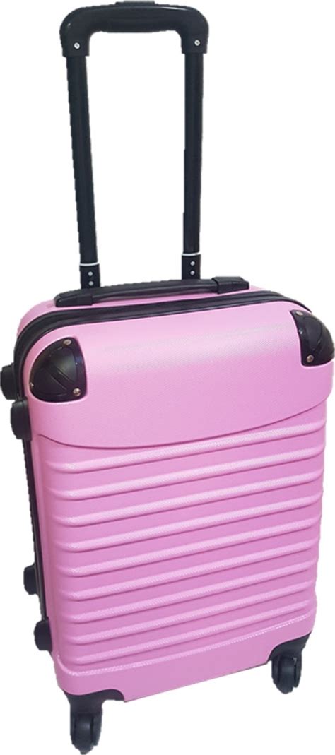 bolcom handbagage trolley nl pink cm royalty rolls
