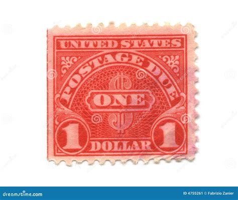 postage stamps  usa  dollar stock image image