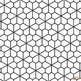 Tessellation Tessellations Escher Isometric Teselaciones Teselado Mosaik Geometrici Moduli Tesselation Niños Mosaicos Tiling Floret Pentagonal Patrones Mosaic Baldosas Supercoloring Figura sketch template