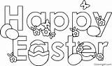 Easter Happy Coloring Pages Colouring Printable Print Format Vector Easy Heart sketch template