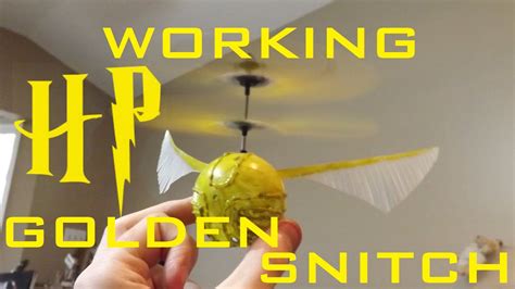 working golden snitch  harry potter youtube