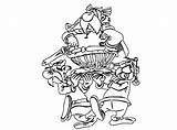 Asterix Coloriages Abraracourcix Obelix Print Dessus Obélix Enfants sketch template