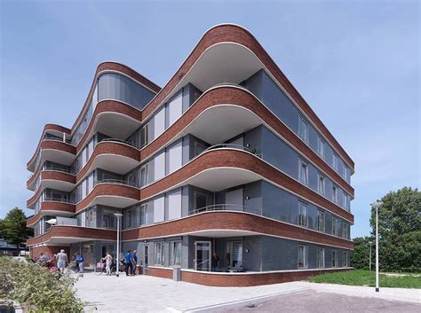 appartementen gemeentewerf rijnsburg dp architectuurstudio social housing art deco