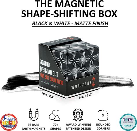 Buy Shashibo Shape Shifting Box Award Winning Patented Fidget Cube W