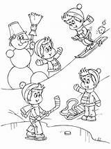 Coloring Pages Activities Snow Winter Worksheets Snowy Preschool Sparks Printable Sheets Sports Colouring Fun sketch template