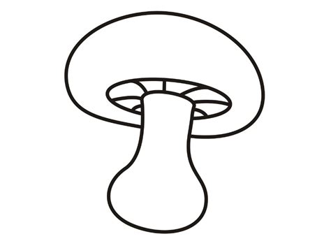 mushroom coloring pages  large images