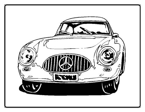 coloring cars coloring pages
