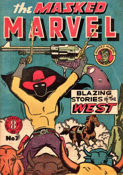 gcd cover the masked marvel 7