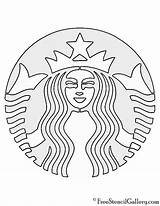 Starbucks Colors Logotipo Logodix Freestencilgallery sketch template