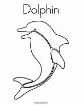 Coloring Dolphin Pages Porpoise Color Template Noodle Sheets Twisty Print Twistynoodle Kids Fish Getcolorings Animal Printable Tracing Getdrawings Dolphins Outline sketch template