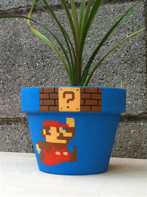 Super Mario Bros Themed Flower Pot [pic] Global Geek News