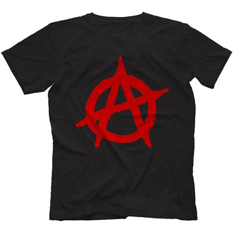 anarchie punk t shirt 100 baumwolle anarchismus anarcho