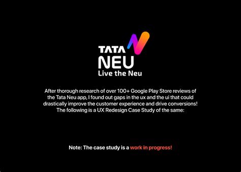tata neu super app ux case study figma community
