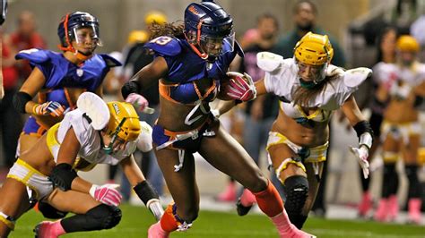 lingerie football so sexy or just sexist female players say they love the game abc news