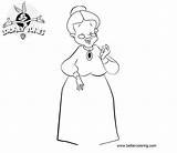 Granny Tunes Looney Coloring Pages Printable Kids Adults sketch template