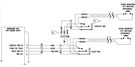aircraft headphone jack aviation headset jack wiring diagram