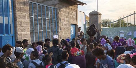 thousands of families reunited one month after ethiopia eritrea border