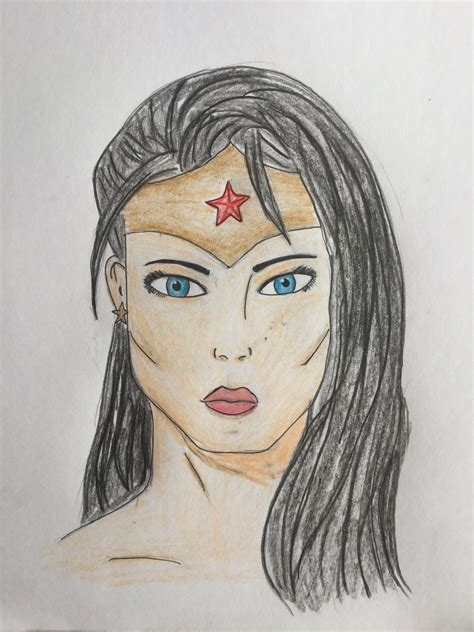 Wonder Woman Drawing Wonder Woman Drawing Woman Drawing Drawings