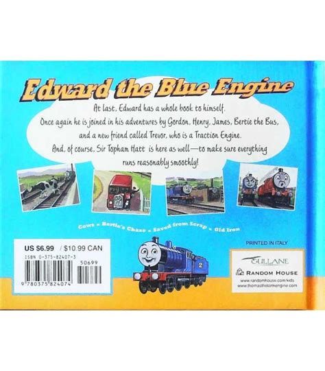 edward  blue engine  railway series rev  awdry