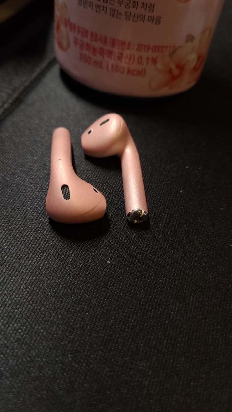 painted  airpods rose gold guide  comments rairpods
