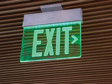 glass green led exit sign board shape rectangle rs  piece id