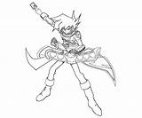 Yu Gx Gi Oh Coloring Pages Princeton Chazz sketch template