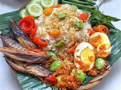 Nasi Liwet Lengkap Rezfoods Resep Masakan Indonesia