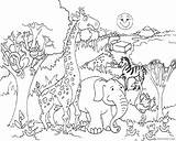 Coloring Pages Animals Zoo Coloring4free Kids Cute Related Posts sketch template
