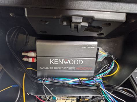 customer reviews kenwood kac  compact  channel amplifier  watts rms    crutchfield