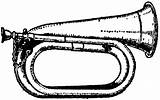 Bugle Clipart Bugles Clip Cliparts Etc British Soldier Army Instrument Library Clipground Medium Large Usf Tiff Edu sketch template