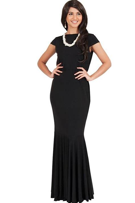 Plus Size Maxi Dresses With Short Sleeve With Floor Length