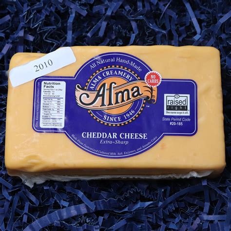 year extra sharp cheddar cheese  lb alma creamery