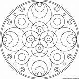 Mandala Kreise Mandalas Ausdrucken Ausmalen Ausmalbilder Kreisen Vorlagen Malvorlagen Mosaik Erwachsene Datei Herzen Besuchen Zentangle sketch template