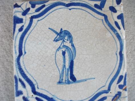 mosaico de unicornio en wan li loza de barro catawiki