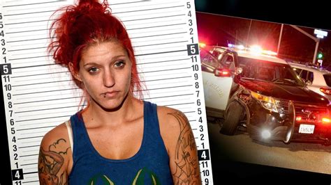 ‘flaming Redhead Bitch’ Steals Chp Patrol Car Youtube