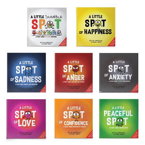 spot  emotion box set  books anger anxiety peaceful