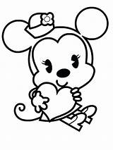 Coloring Cute Pages Disney Easy Kids Baby Kawaii Simple Puppy Characters Colouring Color Printable Cuties Dogs Para Colorear Dibujos Tiny sketch template