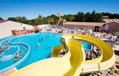 family friendly campsites  france  water parks