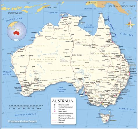 map  australia nations  project