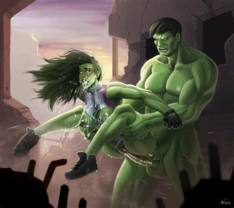 rule 34 anatomical nonsense green skin hetero hulk hulk series