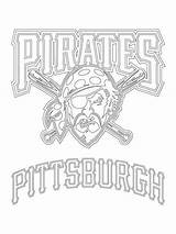 Coloring Pages Logo Pittsburgh Pirates Mlb Baseball Printable Sport Sheets 49ers Giants Pirate Print Penguins Francisco San Color Kids Supercoloring sketch template