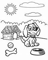 Coloring Cachorro Cachorros Dibujos Sheknows Melhoramigo Cães Coloringfolder sketch template
