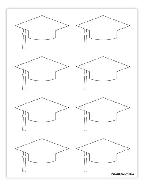 graduation cap templates