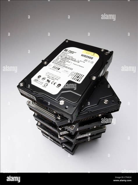 computer hard drives stock photo alamy