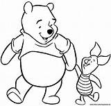 Pooh Winnie Coloring Pages Pot Bear Baby Disney Tigger Printable Honey Cute Color Print Drawing Line Book Kids Piglet Hunny sketch template