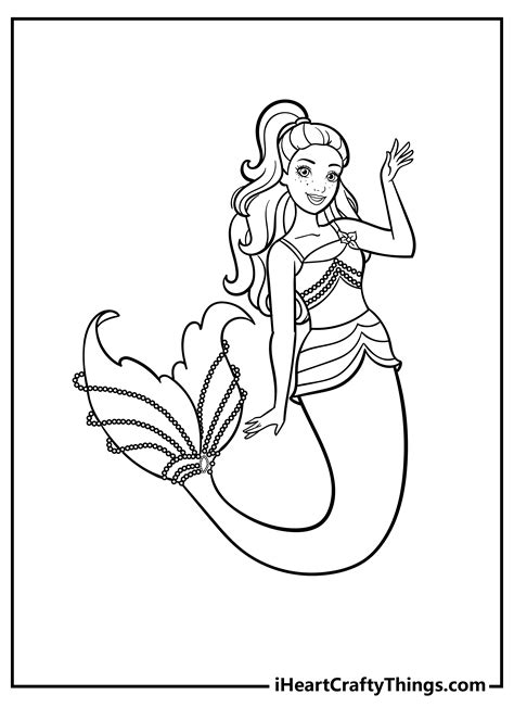 barbie mermaid tale coloring pages lupongovph