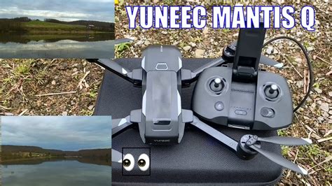 yuneec mantis  drone  lake donegal  flight youtube