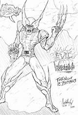 Fotolog Desta Wolverine sketch template
