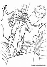 Coloring Batman Pages Knight Dark Popular Print sketch template